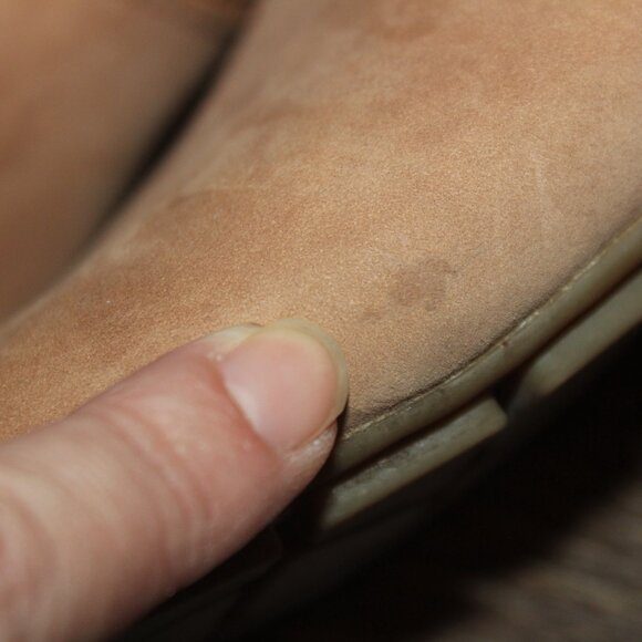 BORN Shoes Sebra Women's Leather Comfort Driving Flat Shoes Sz 10 Mules - Picture 8 of 11